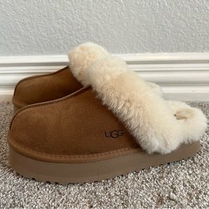 Platform UGG disquette slippers